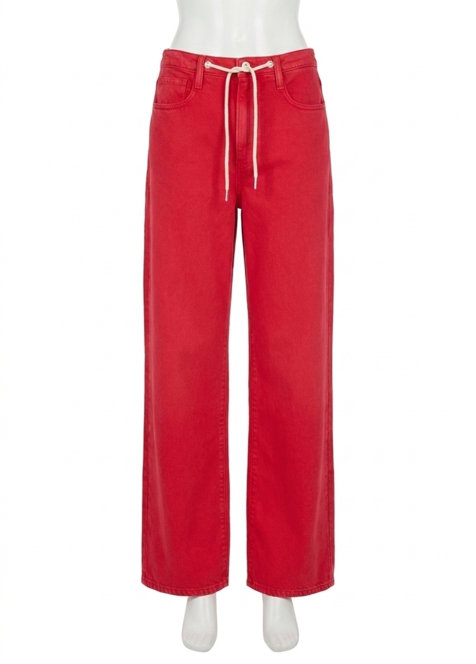 NEW JOE'S JEANS ryan low slung baggy jeans in cherry red